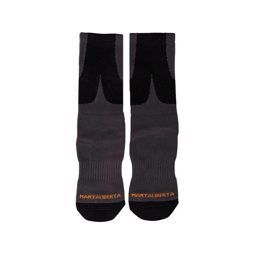 Long Socks Logogram Grey