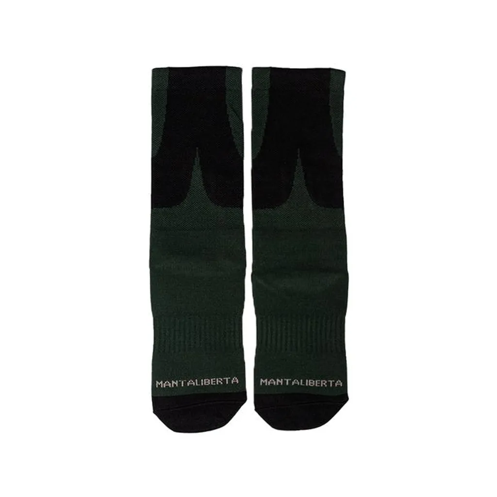 Long Socks Logogram Green