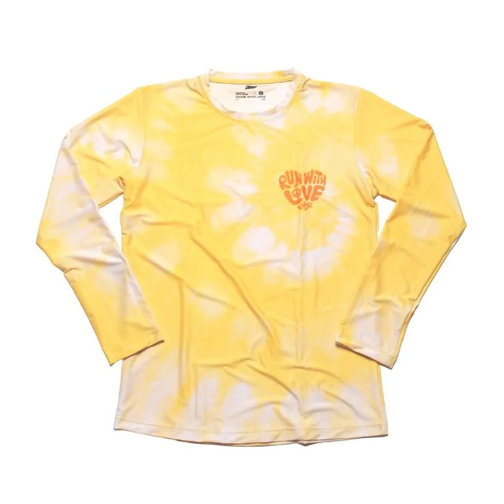 Run With Love Long Sleeve Jersey Yellow