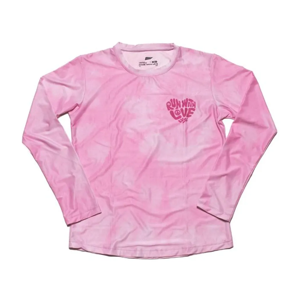 Run With Love Long Sleeve Jersey Pink