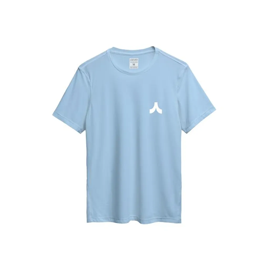 Forma Libera Short Sleeve Jersey Men Blue Chambray