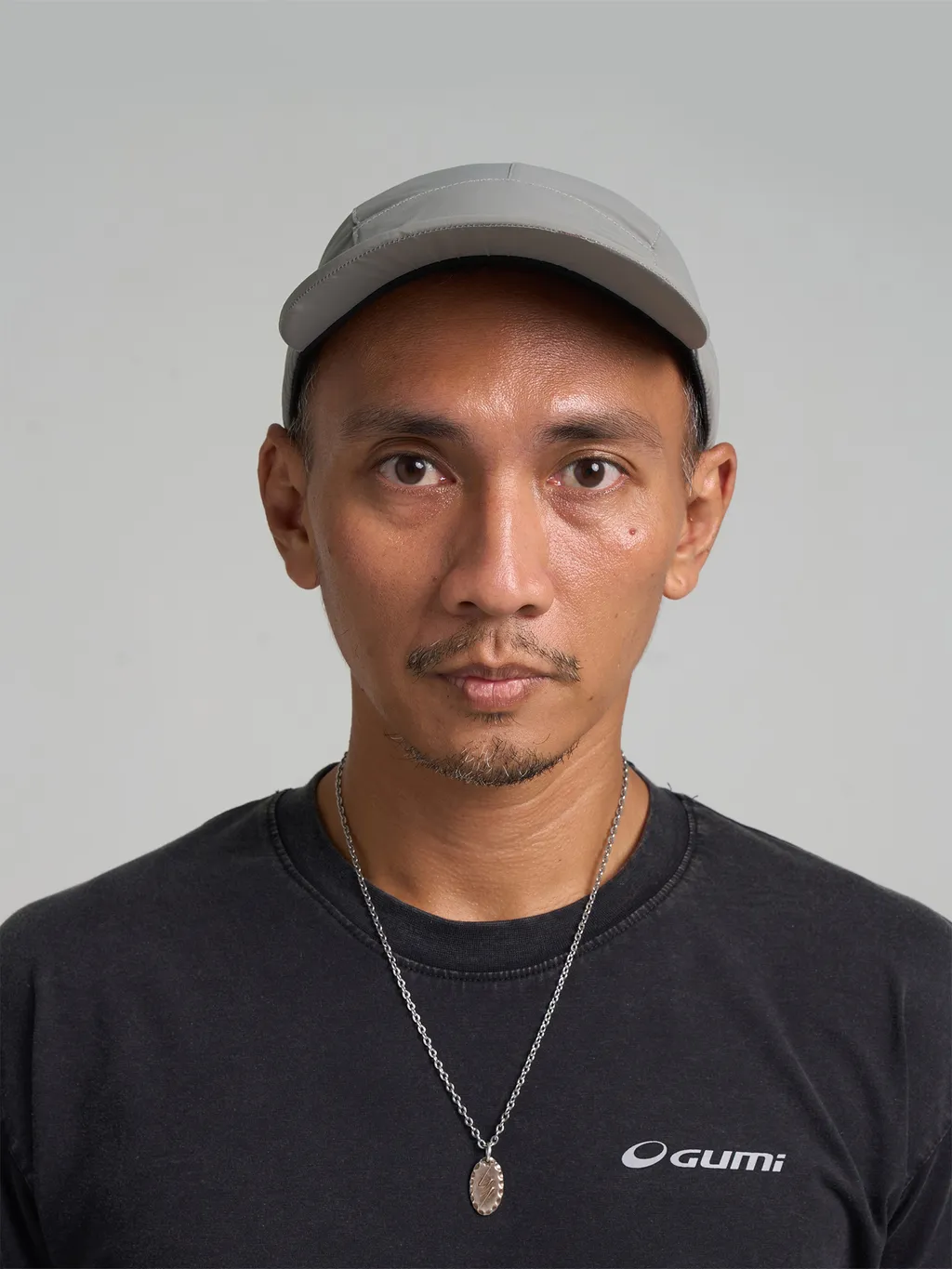 Five Panel Running Cap Light Grey