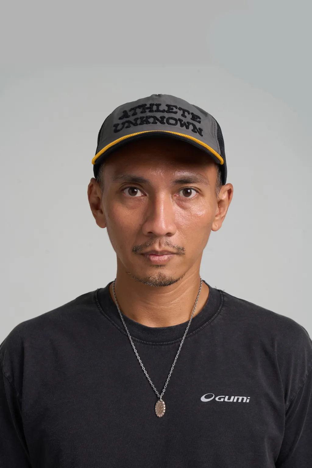 Athlete Unknown Trucker Cap Black Grey