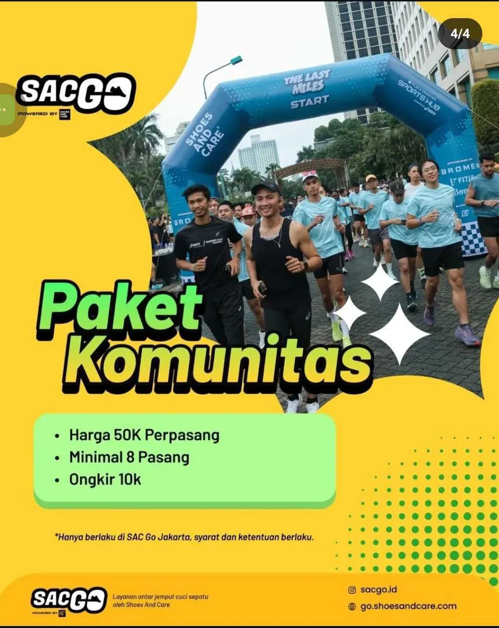 Paket Komunitas SAC Go